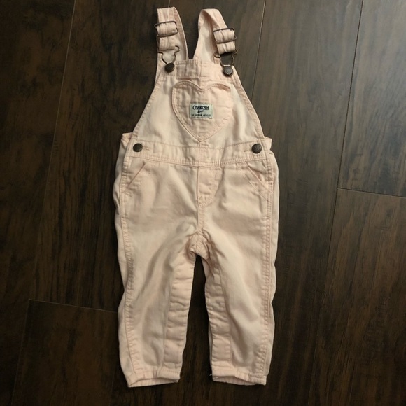Pink Oshkosh overalls - Picture 1 of 2